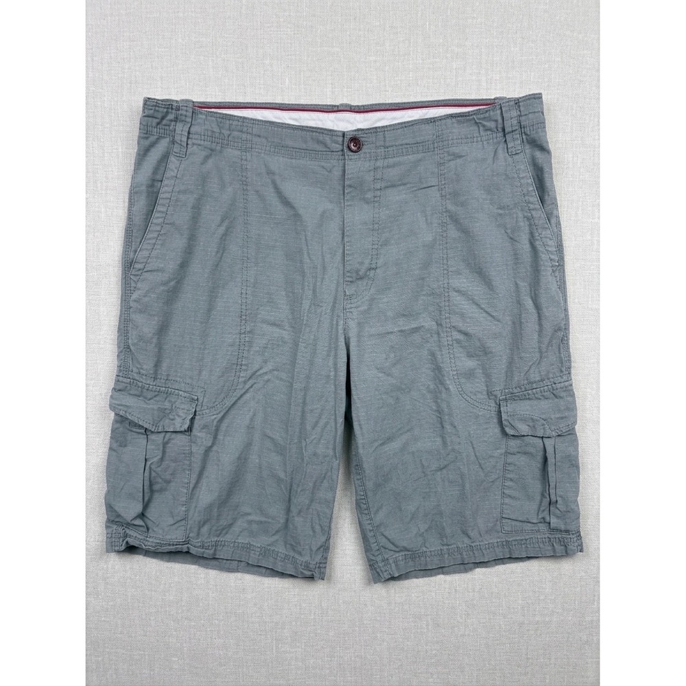 Jordan Gorpcore Cargo Shorts Mens 44 Grey Ripstop Cotton Utility Streetwear